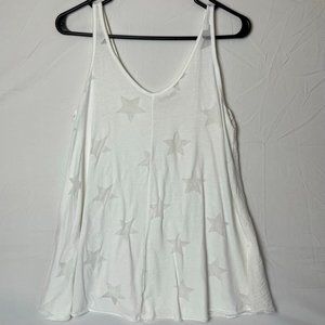 Wish On A Star Shift Tank In White